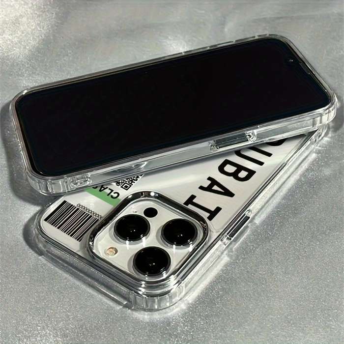 1Pc Transparent For iPhone 14 Pro Max First Class Phone Case