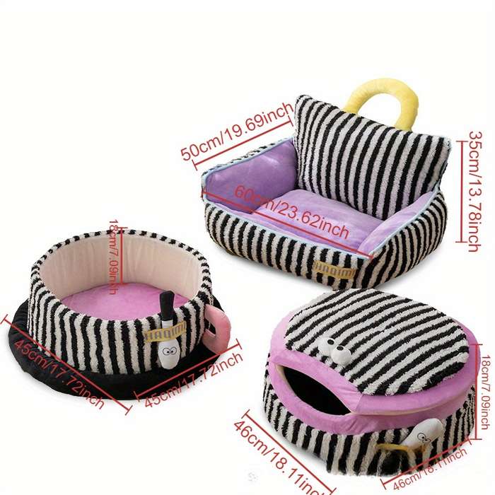 Pet supplies color square nest
