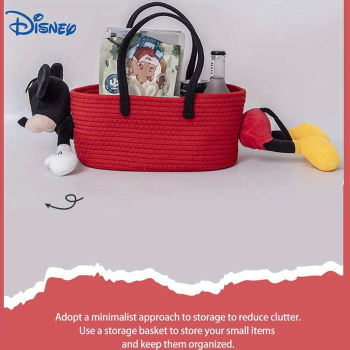 Storage And Organizationcolor Mickey Flying Basket  32 X 19 X 16  Quantity 1Pc