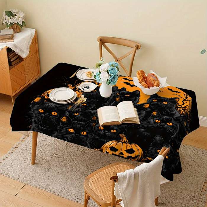Halloween tablecloth decoration size 140 x 90CM