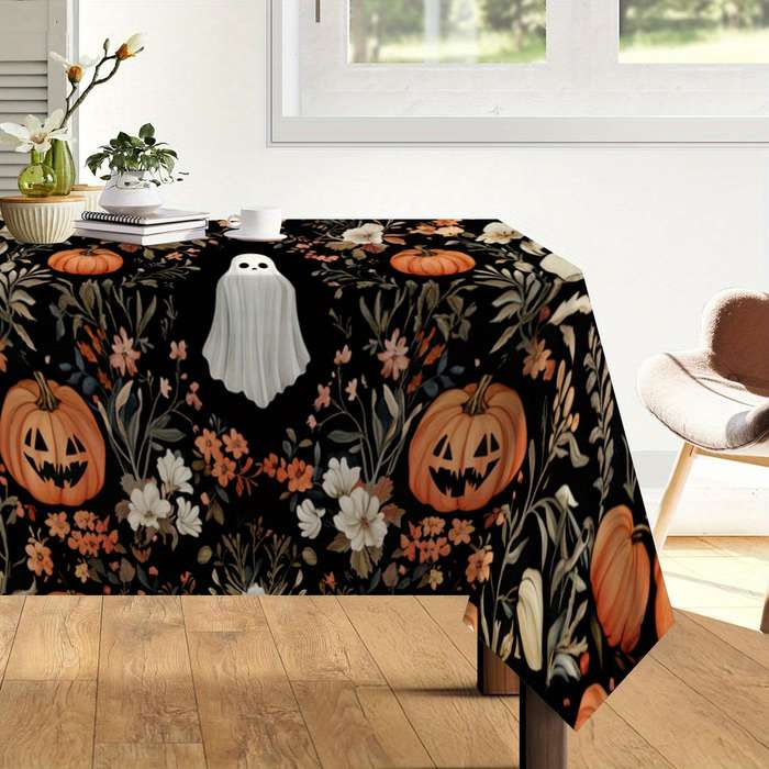 Halloween tablecloth decoration size 180 x 140CM
