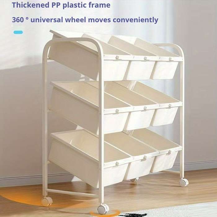 Storage And Organizationmodel Three Rows Of 4 Layers  12 Boxes
