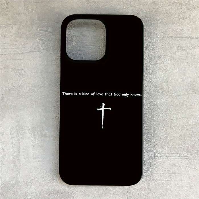 1Pc Black For iPhone 7 8 Se2 Se3 Phone Case Phone Cover