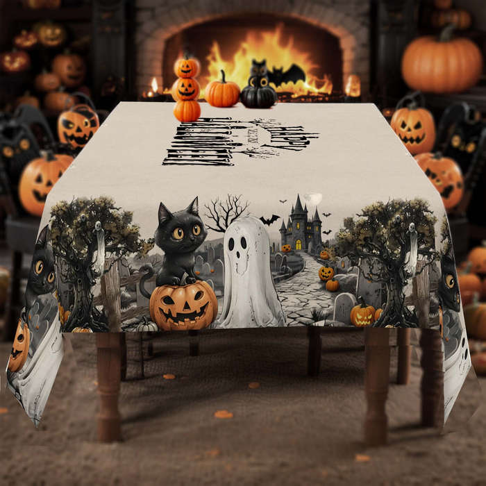 Halloween tablecloth decoration size 100 x 150cm
