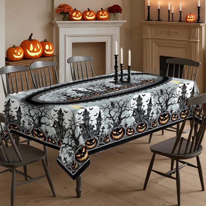 Halloween tablecloth decoration size 152 x 152cm or 60 x 60inch