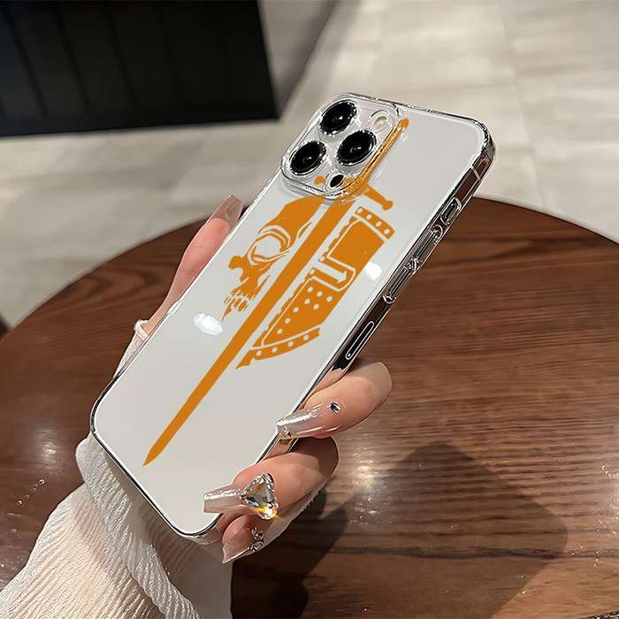 1Pc Transparent For iPhone 13 Mini African Drum Design Phone Case