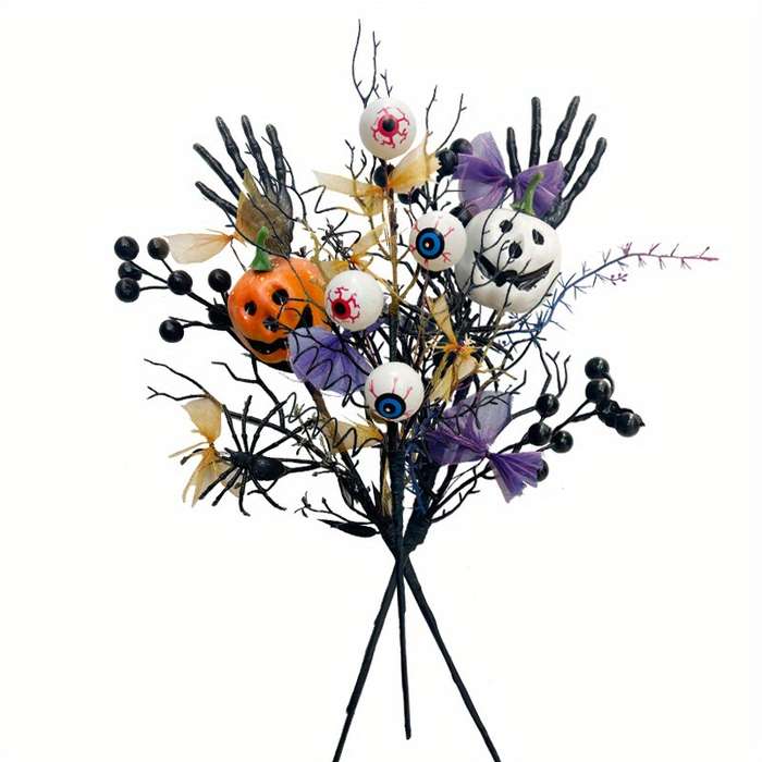 Halloween Decorations Color White Pumpkin