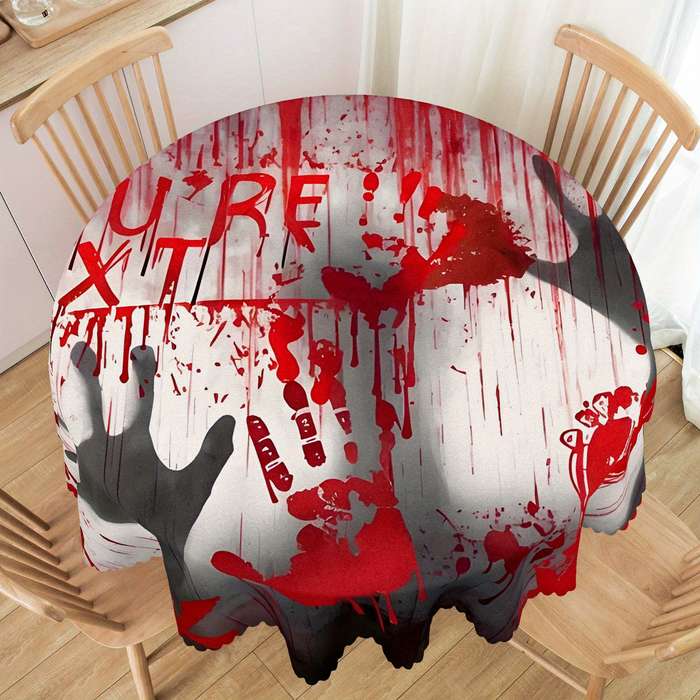 Halloween tablecloth decoration size Square 60x60in or 150x150cm