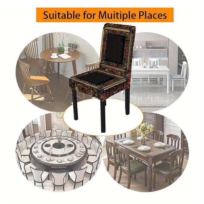 Halloween tablecloth decoration size 5pcs 4pc Chair Covers add 1pc Tablecloth 140 x 210cm