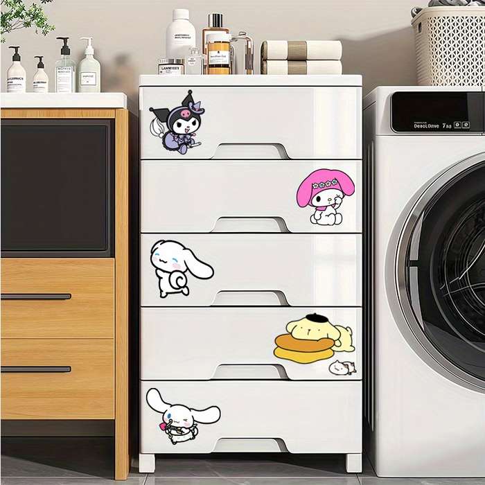 Storage And Organizationcolor Macaron Color Model 5 Floors