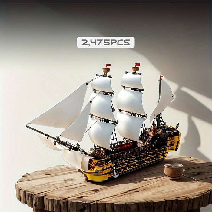 3D Jigsaw Puzzle Model Ship