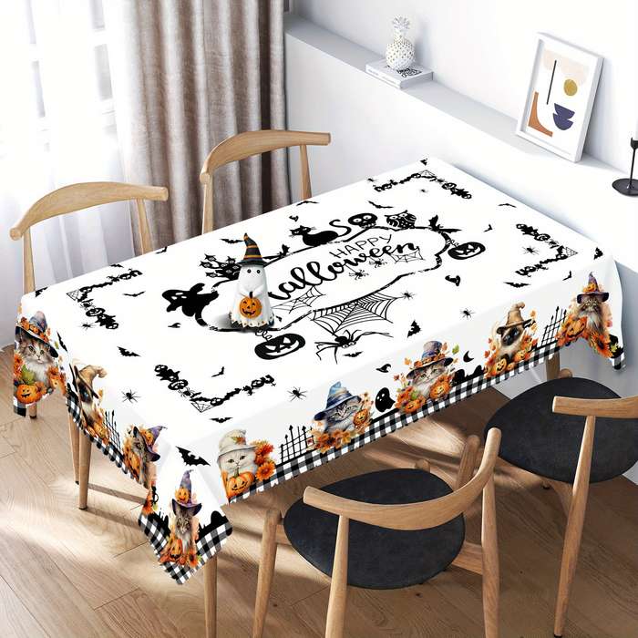 Halloween tablecloth decoration size Square 60x60in or 150x150cm