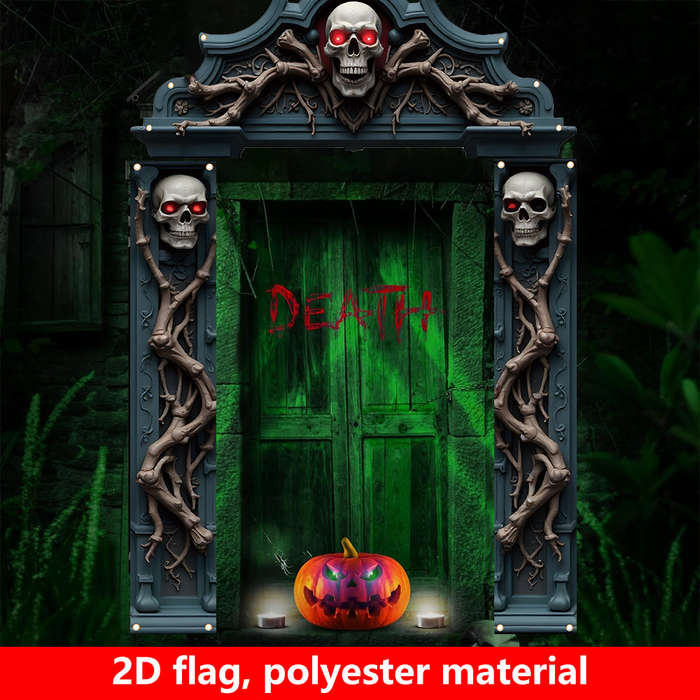 Halloween Decorations Size 179.83Cm X 29.97Cm 179.83Cm X 74.93Cm Material Polyester