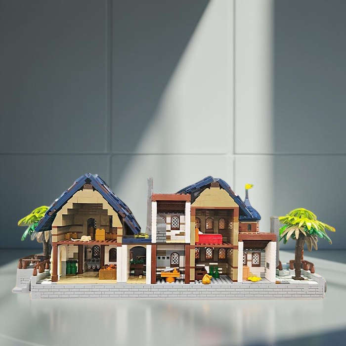Building Toy Architectural Model Toy Set Model Jx 89152
