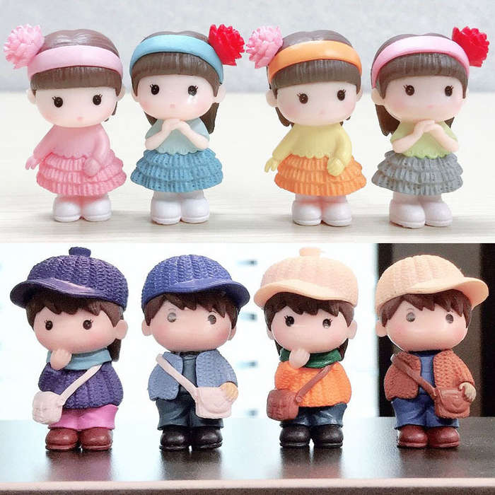 Toy Dolls Quantity 8pcs