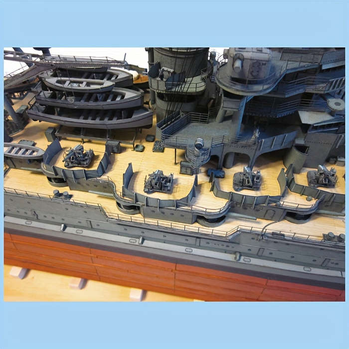 3D Jigsaw Puzzle Model Ship Model 1:250 Bb-39 Material Kit