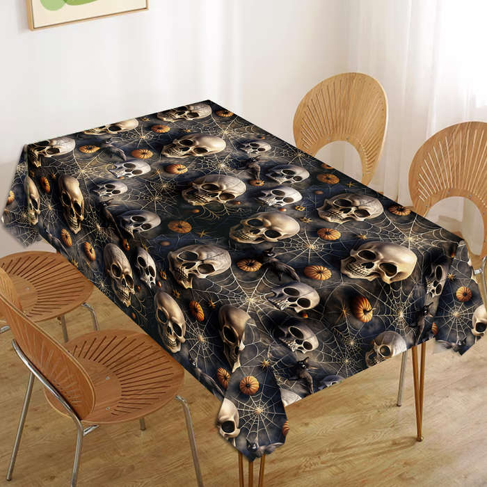 Halloween tablecloth decoration size 180cm x 140cm or 70.8in x 55.1in
