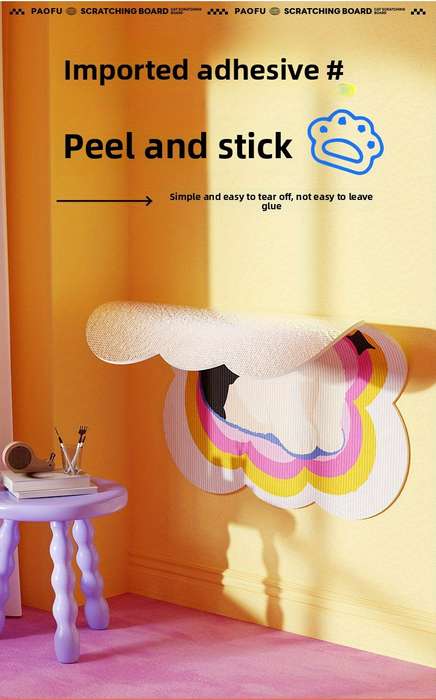 Pet Supplies Color Upgraded Version  Rainbow Cat Size A