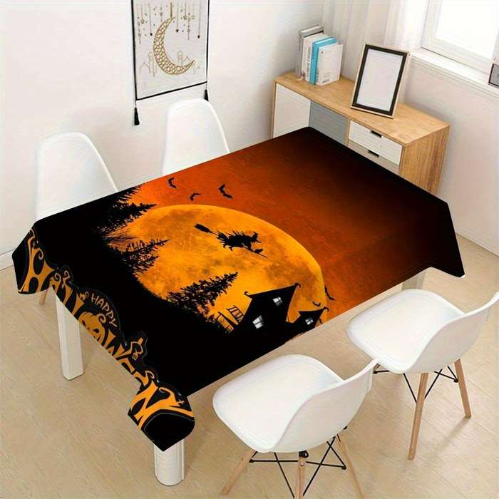 Halloween tablecloth decoration size 152 x 152cm or 60 x 60inch