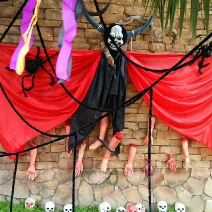 Halloween Decorations Color Black