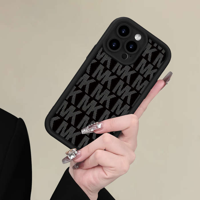1Pc Black For iPhone 8 Plus Stylish And Simple Phone Case