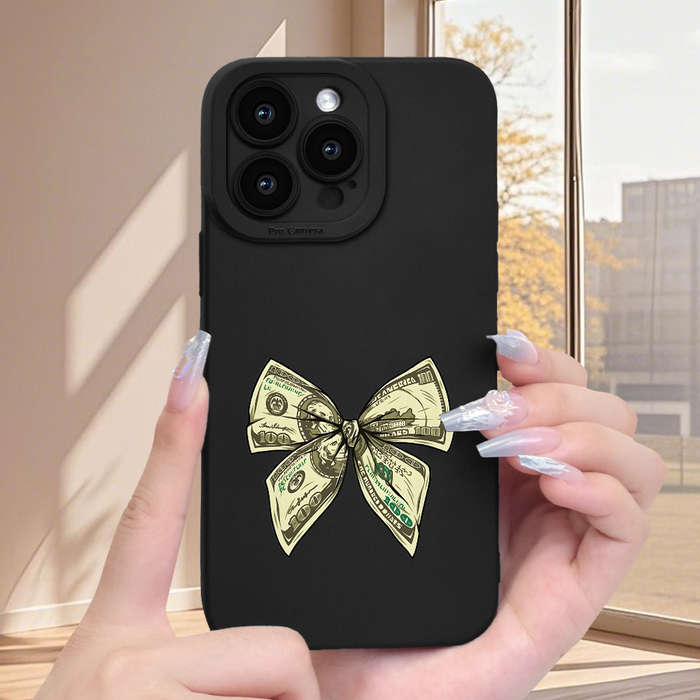 1Pc Black For iPhone 14 Pro Max Phone Case Phone Cover