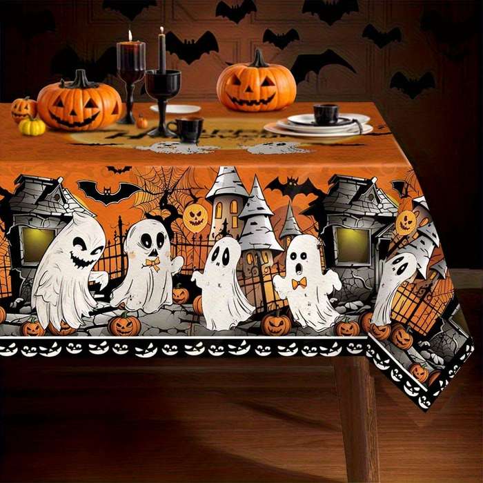 Halloween tablecloth decoration size 100 x 150cm