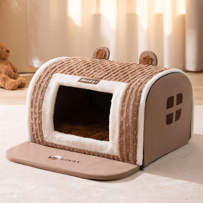 Pet supplies color Jia Si Gray Bear Arc size L  50x 40 x  35cm  Applicable Wei