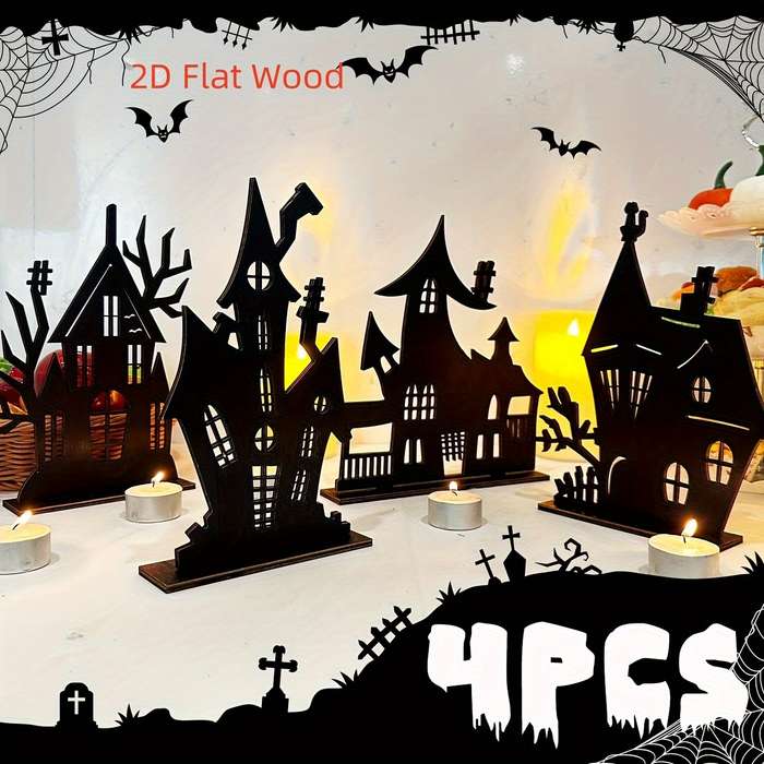 Halloween Decorations Model 4Pcs
