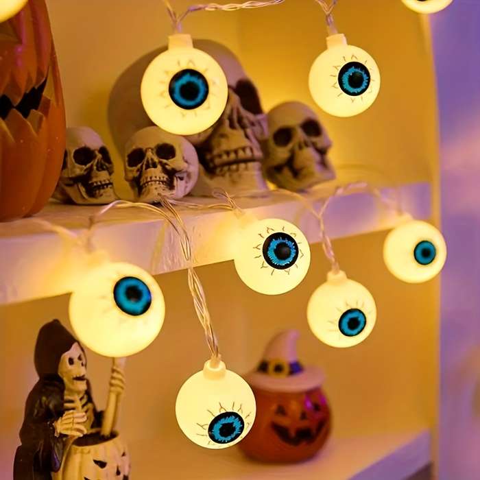 Halloween Decorations Color Warm Light Size 3.0 Meter 20 Lights