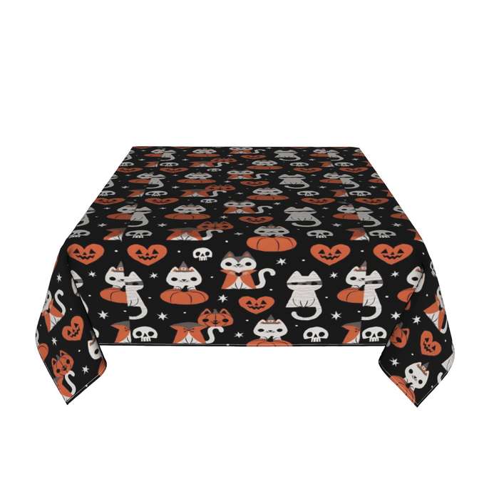 Halloween tablecloth decoration size 152.4cmx152.4cm