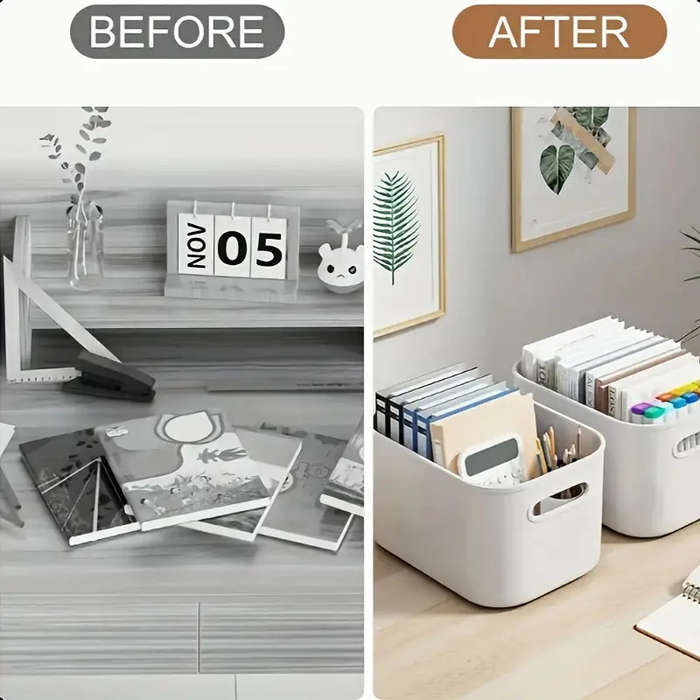 Storage And Organizationcolor 8 Packs  White