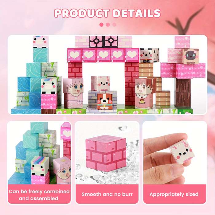 Building Toy Architectural Model Toy Set Quantity 100Pcs