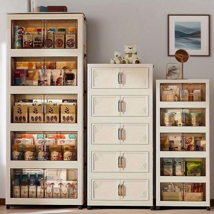 Storage And Organizationitems Elegant White Three Story