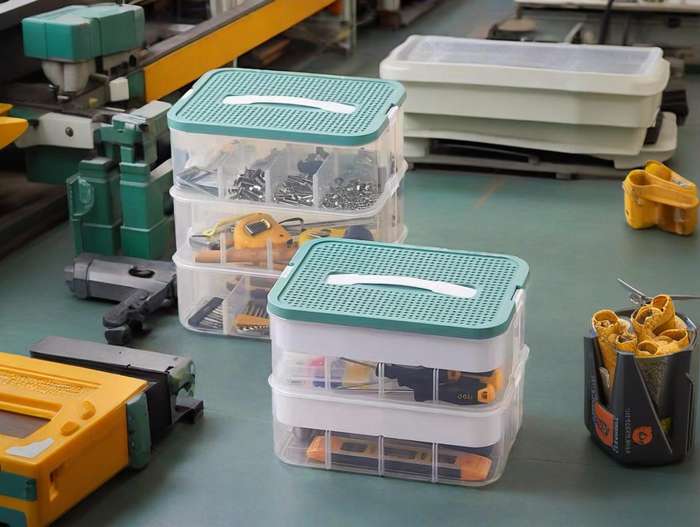 Storage And Organizationitems Flexible Golden Three Layer