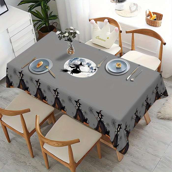 Halloween tablecloth decoration size 55.11in x 70.8in 140cm x 180cm