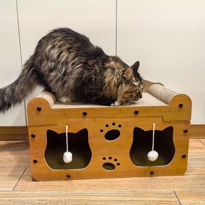 Pet supplies color Single layer cat scratching board