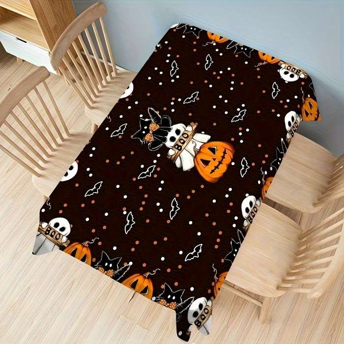 Halloween tablecloth decoration size 100 x 150cm