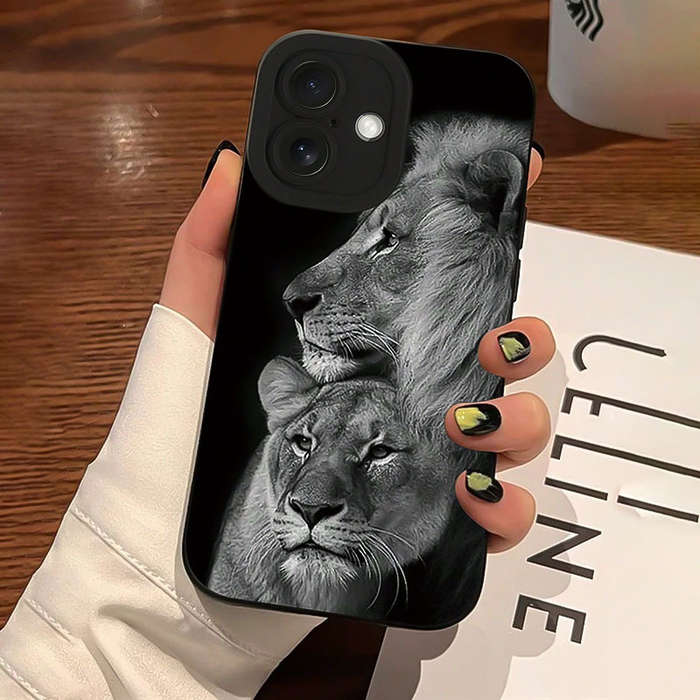 1Pc Black For iPhone 8 Plus Phone Case Phone Cover
