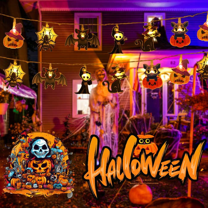Halloween Decorations Model Outdoor Decorative Hanging Lights