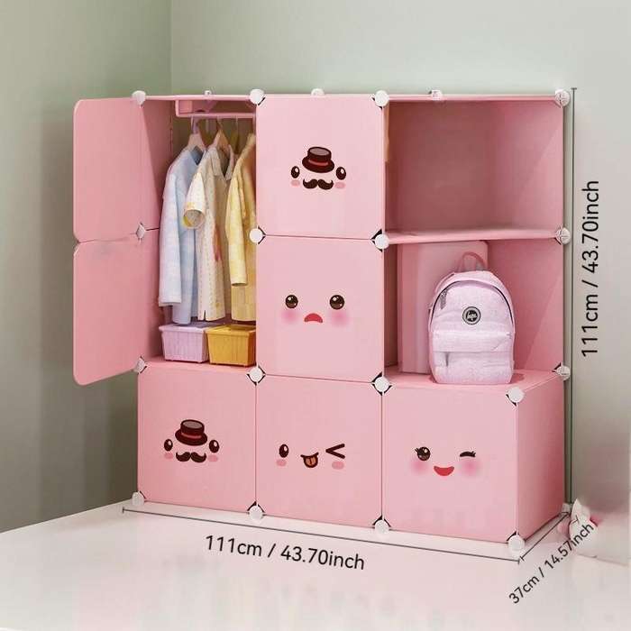 Storage And Organizationcolor Pink 9 Grids L