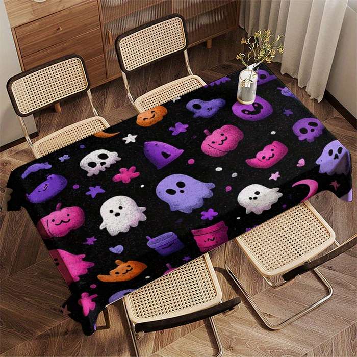 Halloween tablecloth decoration size 140x220cm or 55x86inch1