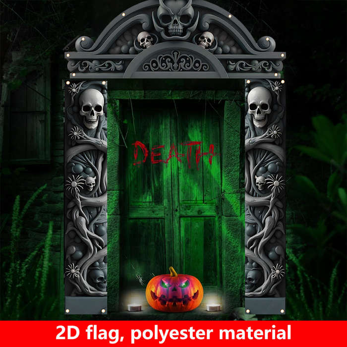 Halloween Decorations Size 179.83Cm X 29.97Cm 179.83Cm X 74.93Cm Material Polyester
