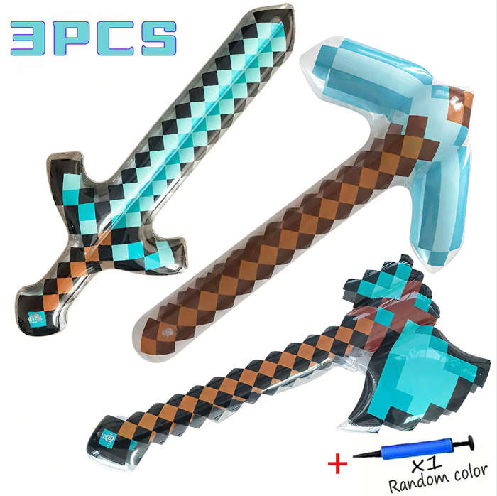 Toy Weapons Color 3Pcs  Add Air Pump