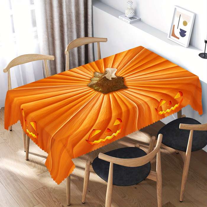 Halloween tablecloth decoration size Square 60x60in or 150x150cm