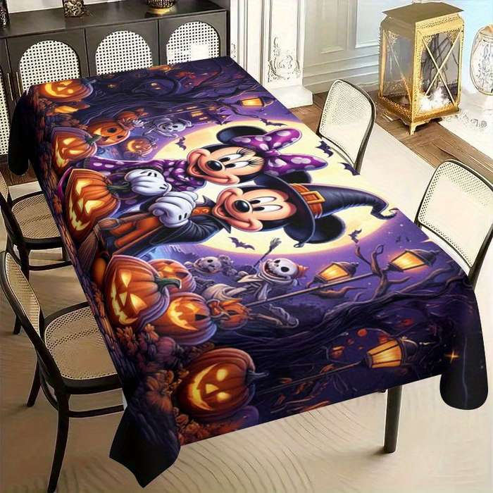 Halloween tablecloth decoration size 100cm160cm or 39in63in