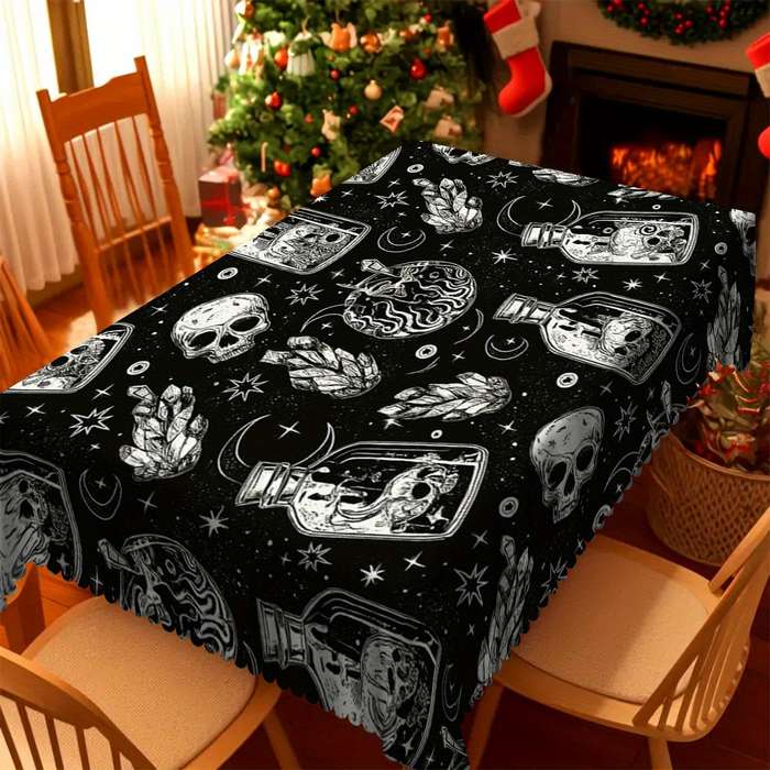 Halloween tablecloth decoration size  152cm x 152cm or round