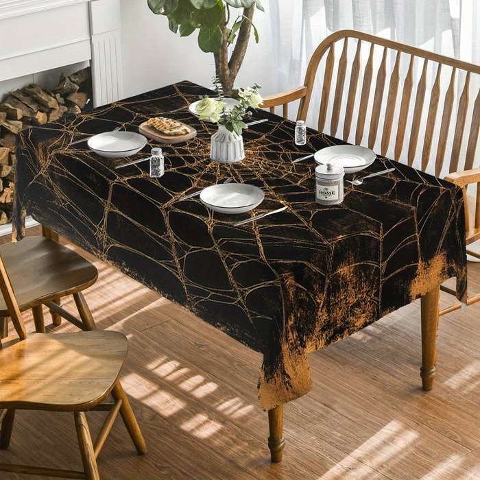 Halloween tablecloth decoration size 140 x 200