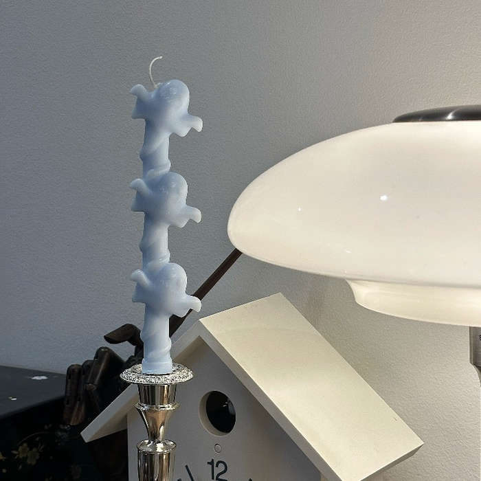 Halloween Decorations Color Light Blue Ghost Quantity 2 Pcs Set