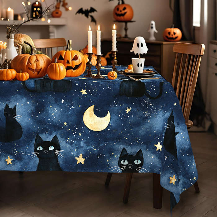 Halloween tablecloth decoration size Round 152.4152.4cm